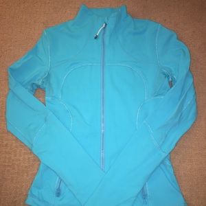 Neon Blue Lululemon Jacket